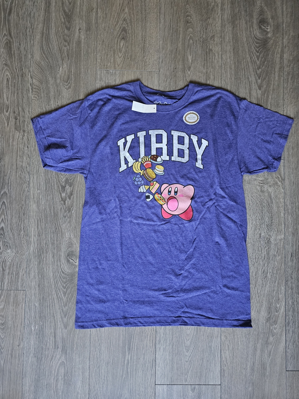 Nintendo Kirby Purple Graphic Tee